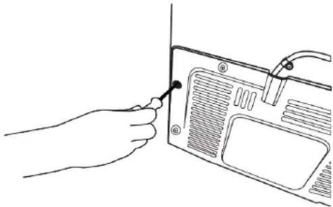 GRUNDIG GKPN 67830 FXRW - Fixarea elementelor de fixare de tip pană din plastic - 1