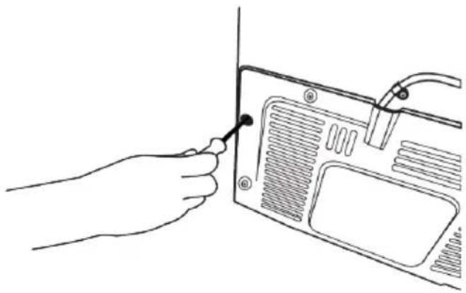 GRUNDIG GKPN 67830 FXRW - Attaching the plastic wedges - 1