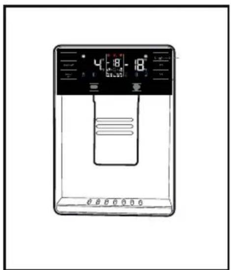 BEKO GN1416240JXN - Use of internal water dispenser and water dispenser at the door (in some models) - 2