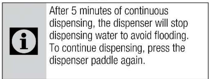 BEKO GN1416240JXN - Use of internal water dispenser and water dispenser at the door (in some models) - 1