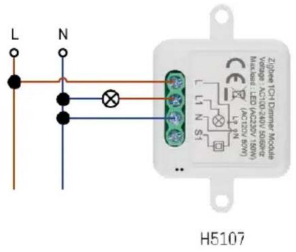 Emos H5108 - Schimas de cablage pour les modules de gradation ZigBee - 1