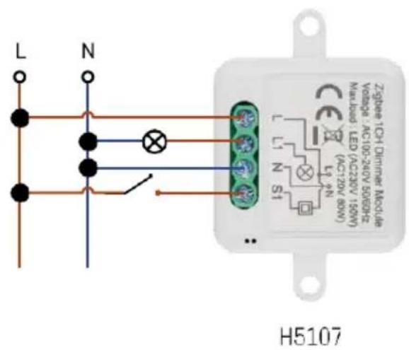 Emos H5108 - Schimas de cablage pour les modules de gradation ZigBee - 3