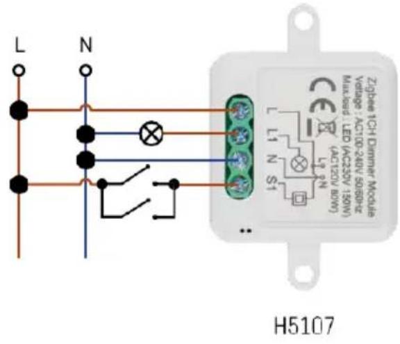 Emos H5108 - Schimas de cablage pour les modules de gradation ZigBee - 2