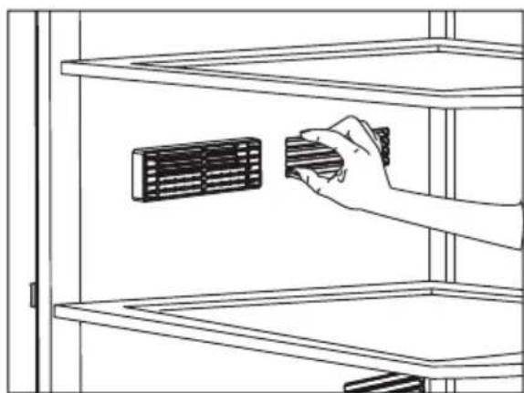 BEKO DN161620X - Descripción y limpieza del filtro antiolores: - 1
