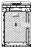 GUTFELS LR 67015 WE - Het filter installeren - 2
