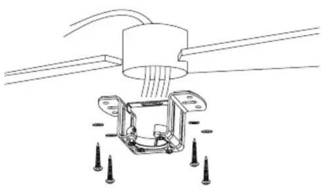 Create WINDLIGHT EASY AC - BEFESTIGUNG DER MONTAGEHALTERUNG - 1