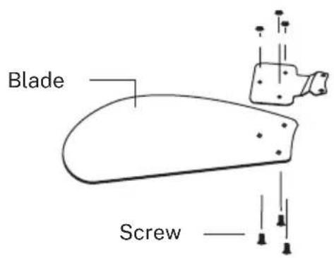 Create WINDLIGHT EASY AC - BLADE ASSEMBLY - 1