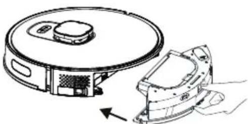 BEKO VRR 94314 VW - Installation of the wet mopping unit - 9