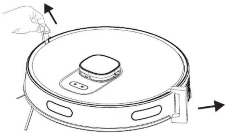 BEKO VRR 94314 VW - 1- Remove the protective sponges. - 1