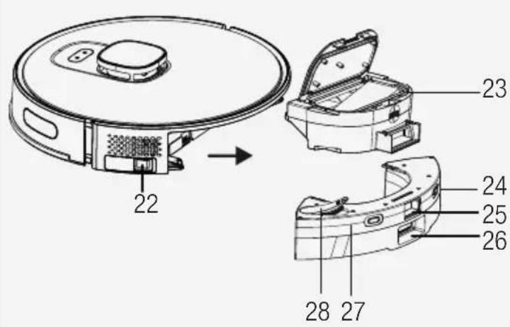 BEKO VRR 94314 VW - Dostarczone akcesoria zapasowe - 4