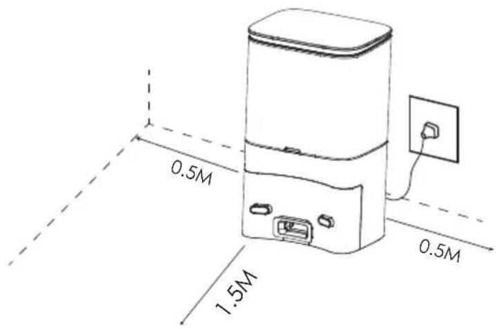 BEKO VRR 94314 VW - 2- Install the dust collection and charging station. - 2