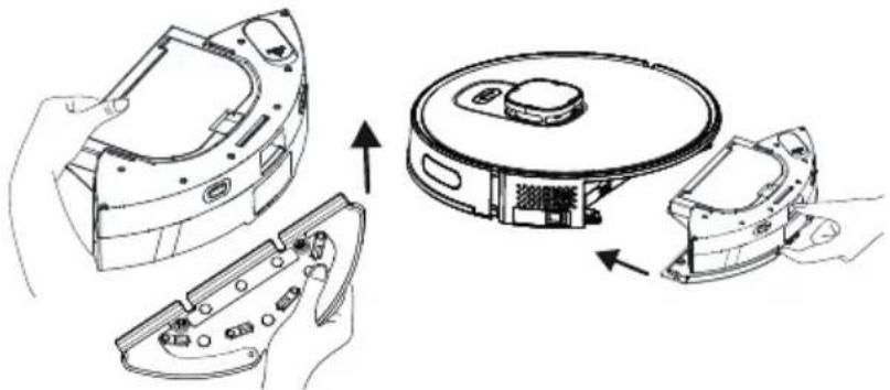 BEKO VRR 94314 VW - Installation de l'unité de nettoyage humide - 5