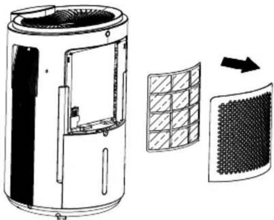 Create Dryplus XL-Spiral - So reinigen Sie den Luftfilter: - 1