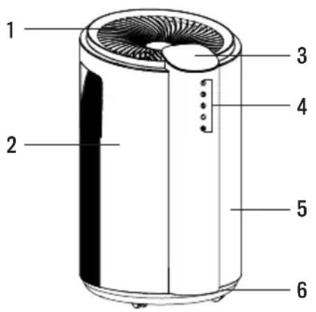 Create Dryplus XL-Spiral - LISTA DE PEÇAS - 1