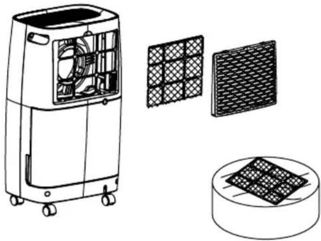 Create Dryzone XL-Cubic - So reinigen Sie den Luftfilter: - 1