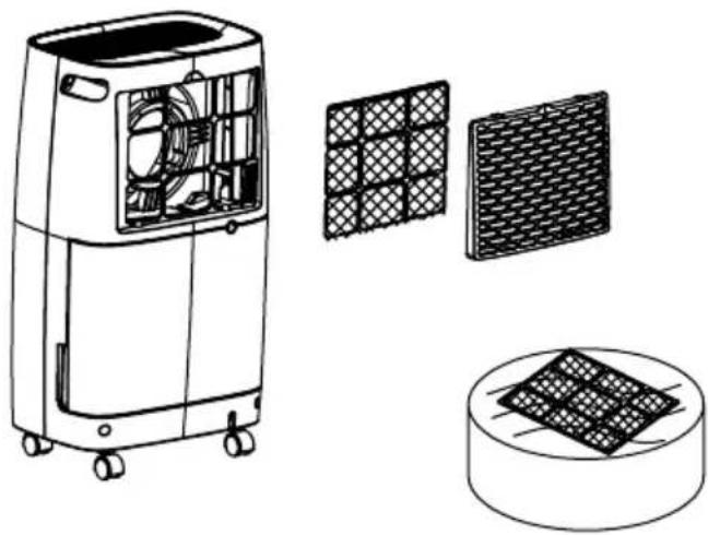 Create Dryzone XL-Cubic - Aby wyczyscić filtrgowietra: - 1