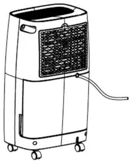 Create Dryzone XL-Cubic - CONTINUOUS WATER DRAINAGE - 2