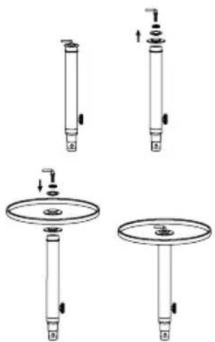 Create AIR STAND WOOD - BODENBEFESTIGUNG - 1