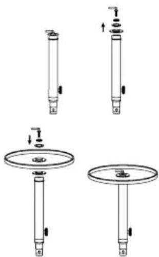 Create AIR STAND WOOD - BASE ASSEMBLY - 1