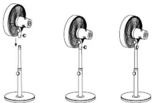 Create AIR STAND WOOD - FAN HEAD ASSEMBLY - 1