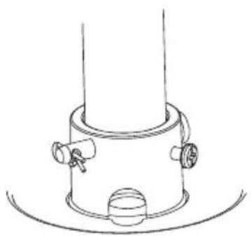 Create Wind Sail - Ophangstang verbinding met motorhuis - 2