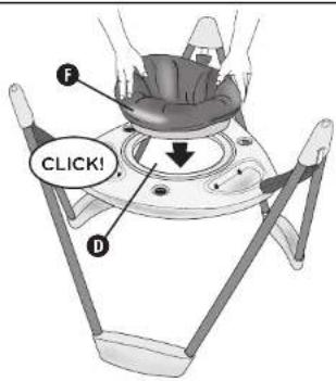 Evenflo Exersaucer Woodland Wonder - Assembling the ExerSaucer - 5