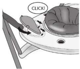 Evenflo Exersaucer Woodland Wonder - Attaching the Toys - 1