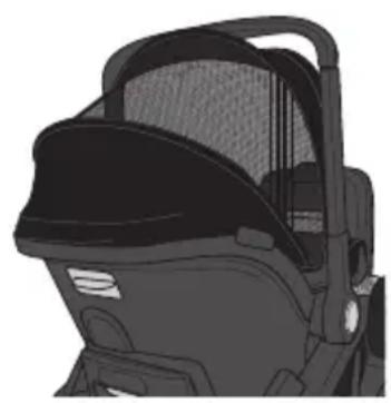 Evenflo Shyft DualRide - Canopy - 2