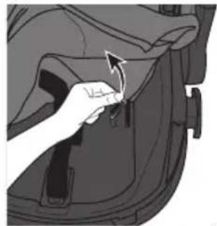 Evenflo Shyft DualRide - Changing the Waist Strap Position - 3