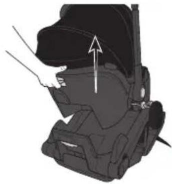 Evenflo Shyft DualRide - Removing the Infant Carrier and Stroller Frame from the Base - 1
