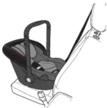 Evenflo Shyft DualRide - Avant d'insteller le porte-bébé, s'assurer que le vehicule se trouve sur une surface plane. - 1
