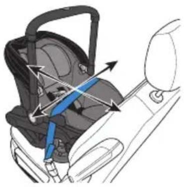 Evenflo Shyft DualRide - Installing With Lap Belt Only - 1