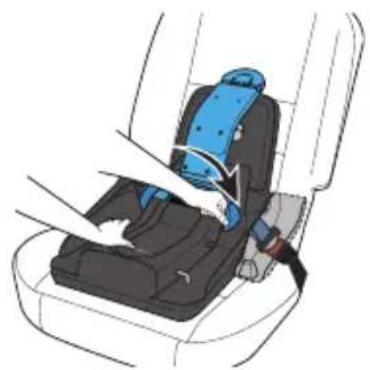 Evenflo Shyft DualRide - Installing the Base with Lap Belt Only - 2