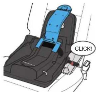 Evenflo Shyft DualRide - Installing the Base with LATCH/UAS - 2