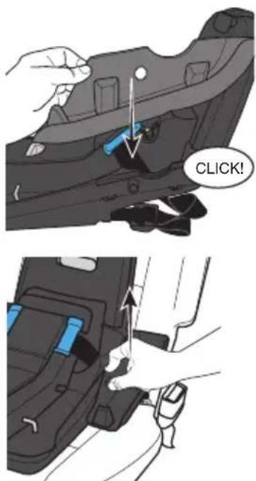 Evenflo Shyft DualRide - To install the wheel wells to the base: - 1