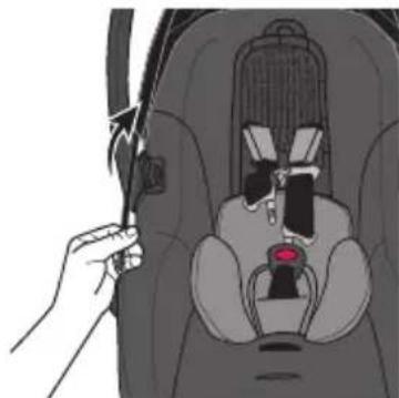 Evenflo Shyft DualRide - Replacing the Seat Cover - 2