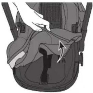 Evenflo Shyft DualRide - Removing the Seat Cover - 1