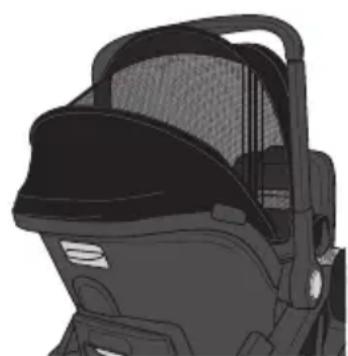 Evenflo Shyft DualRide - Auvent - 2