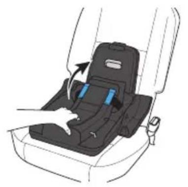 Evenflo Shyft DualRide - Installation de la base avec le système DUA/SAU - 1