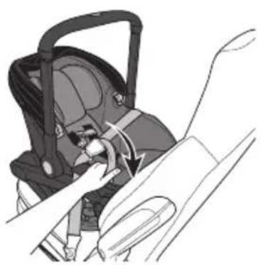 Evenflo Shyft DualRide - Installation dans un avion - 2