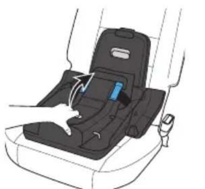 Evenflo Shyft DualRide - Installing the Base with Lap Belt Only - 1