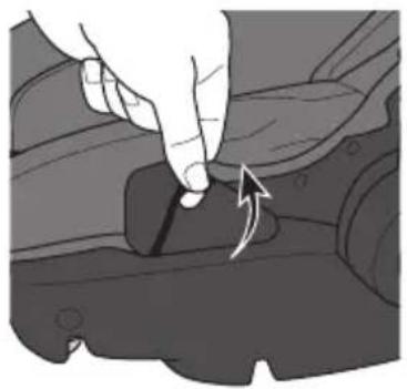 Evenflo Shyft DualRide - Removing the Seat Cover - 1