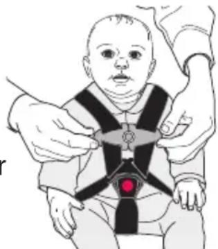 Evenflo Shyft DualRide - SensorSafe™ Chest Clip - 2