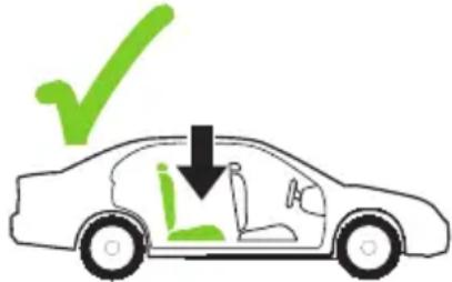 Evenflo Shyft DualRide - Mises en garde concernant l'emplacement - 1