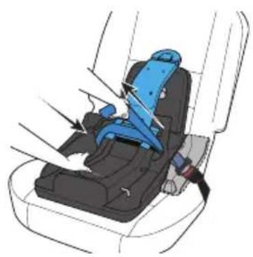 Evenflo Shyft DualRide - Installation de la base avec la ceinture sous-abdominale uniquement - 1