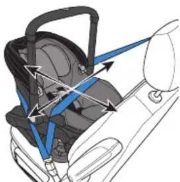 Evenflo Shyft DualRide - Installing With Lap/Shoulder Belt (Preferred) - 1