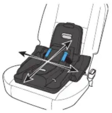 Evenflo Shyft DualRide - Installation de la base avec le système DUA/SAU - 1