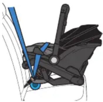 Evenflo Shyft DualRide - Installing With Lap/Shoulder Belt (Alternate) - 1