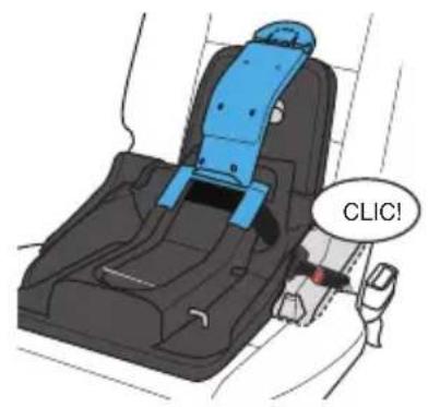Evenflo Shyft DualRide - Installation de la base avec le système DUA/SAU - 2