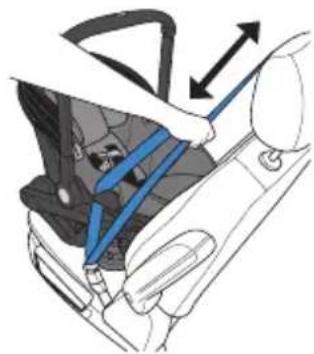 Evenflo Shyft DualRide - Installing With Lap/Shoulder Belt (Alternate) - 2